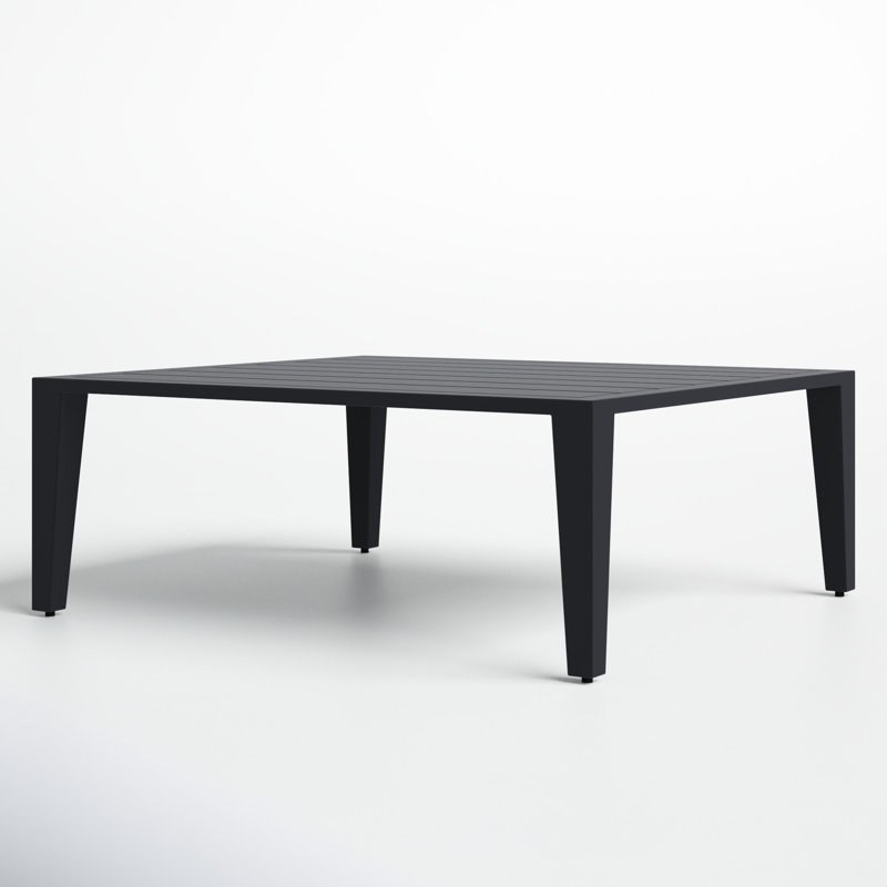 Joss & Main Solstice Metal Outdoor Coffee Table Wayfair